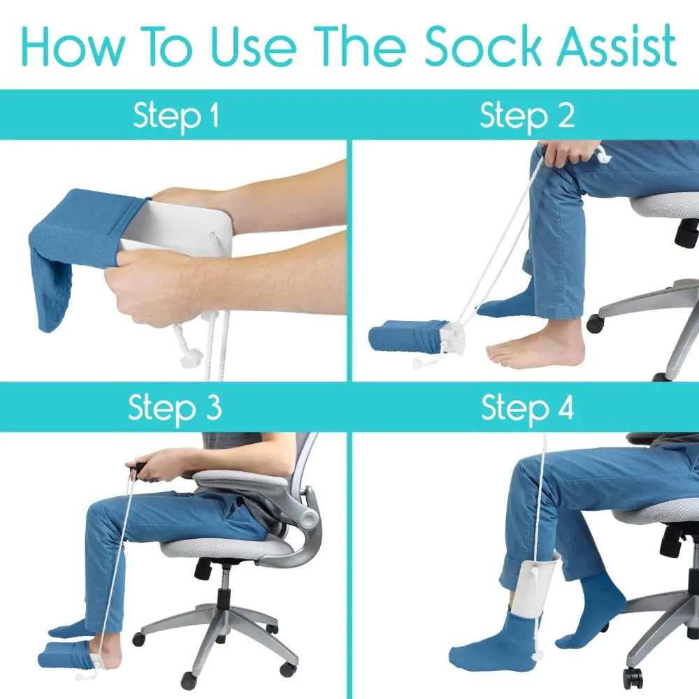 Sock Helper for Seniors and Pregnant Women, Rehab Tool